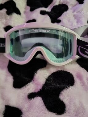 Answer White/Tint Men's Goggles by Answer